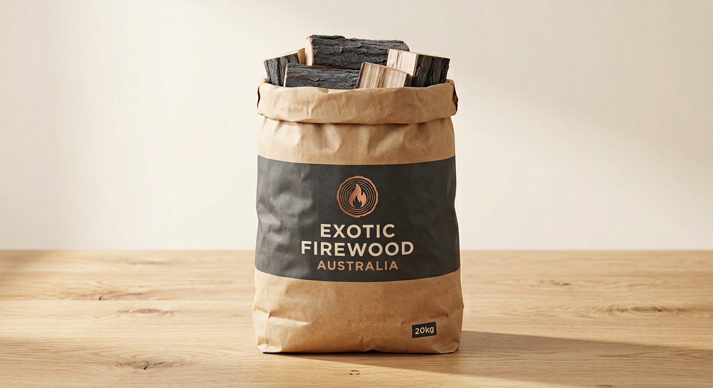 Bagged Ironbark Firewood 20kg – Dry Seasoned Ironbark Bags Australia