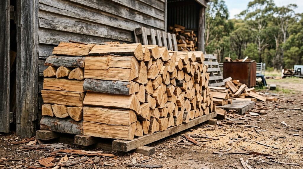 Seasoned Blackbutt Firewood – blackbutt firewood Perth, Exotic Firewood Australia