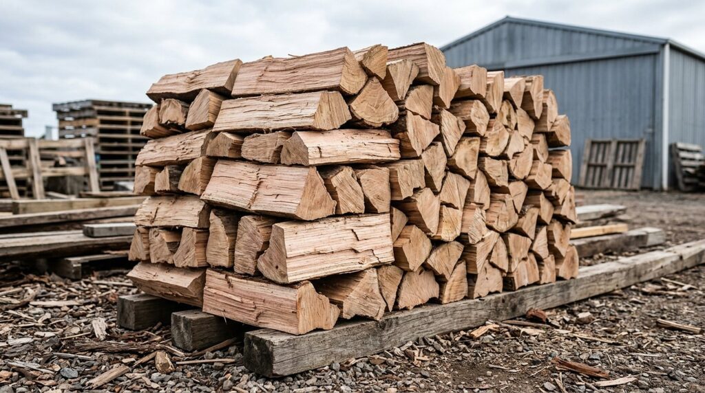 Seasoned Brown Peppermint Firewood – brown peppermint firewood Perth, Exotic Firewood Australia
