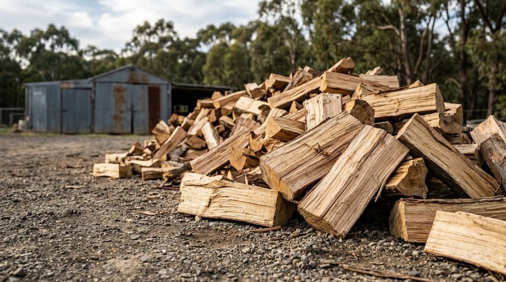 Seasoned Stringybark Firewood – stringybark firewood Perth, Exotic Firewood Australia